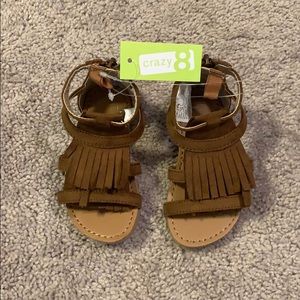 Crazy 8 Moccasin Sandals. Never Worn!